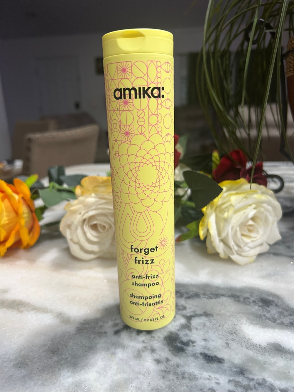 amika Forget Frizz Anti-Frizz Shampoo - new 9.2 US FL OZ